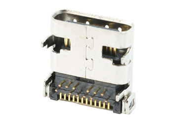 TYPE C 24PIN 母座 90度 DIP